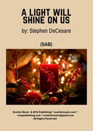 A Light Will Shine On Us SAB choral sheet music cover Thumbnail